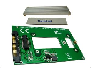 M.2 PCIe SSD Adapter as U.2 SFF-8639 SSD        