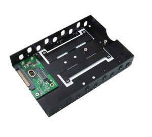 U.2 Male to M.2 NVMe SSD Adapter with 3.5 Inch Housing Caddy