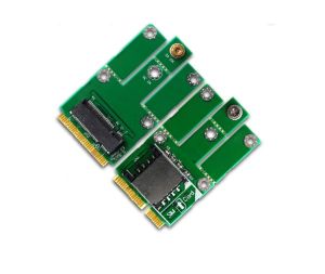 M.2 (NGFF) 2G/3G Module to mini PCI-E Adapter for CDMA GPS LTE Function