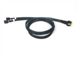 SlimSAS 8i S‌FF-8654 to 2 X Mini SAS SFF-8643 Cable