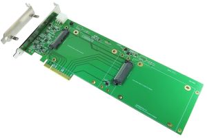 Shop for PCIe x8 Gen 4 for Bifurcated U.2 NVMe Dual Port AIC