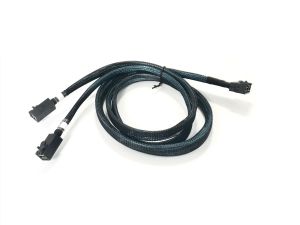 U.2 Enabled Cable 1M HD(x8 SFF-8643) to HD(W)(2 x4 SFF-8643 Mini SAS)