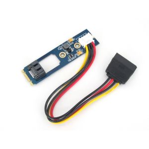 SATA SSD/HDD to M.2 NGFF Adapter Card with Power Cable 