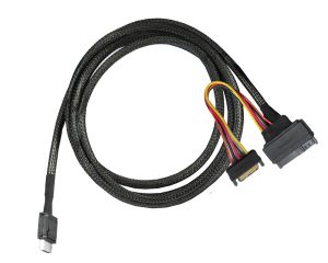 150cm PCIe Gen 4 OCulink to U.2 Cable
