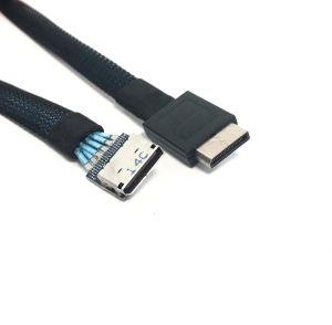 Oculink Male to Female Cable Extension Cable 50 CM 