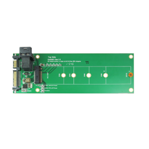 SATA and Mini SAS SFF-8643 to M.2 SATA PCI-e SSD Adapter