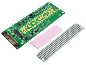 PCIe Gen4 U.2(SFF-8639) to M.2 NVMe Adapter