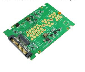 PCIe Gen4 U.2 (SFF-8639) to M.2 NVMe Adapter