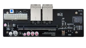 External Mini SAS HD 1x2, 4X(SFF-8674) Dual-Port to PCIe x16 Gen4 slot Adapter