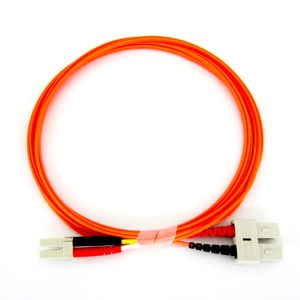 Fiber Optic Cable - Multimode Duplex 62.5/125 - LSZH - LC/SC - 3 Meter