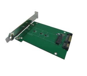 M.2 (SATA) SSD to SATA III Adapter with PCI-e Bracket
