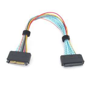 ‌SFF-8639 68 Pin U.2 Cable Extension Cable - 20 Inch