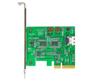 PCIe x4 Gen4 with ReDriver to SlimSAS 4i (SFF-8654) Add in Card
