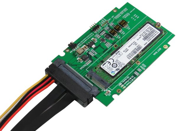 Gen Z and U.3 to M.2 SSD Adapter